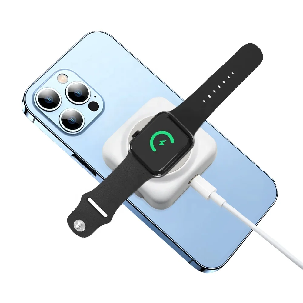 ISDT PB10DW Power Bank Беспроводная двухсторонняя Быстрая зарядка 2100 мАч магнитное мини портативное зарядное устройство большой емкости