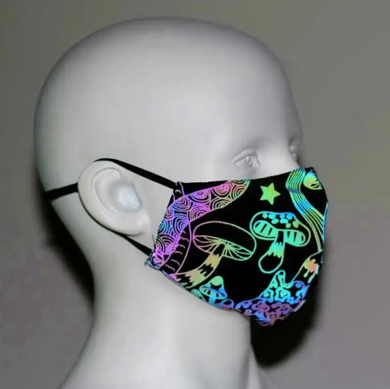 Mushroom Reflective mask