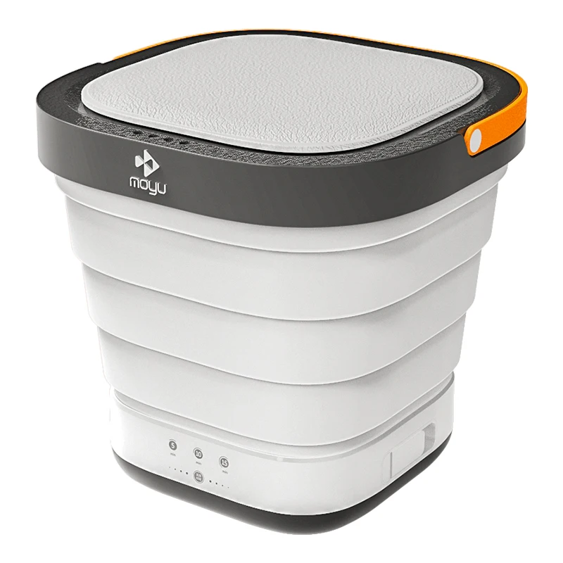 Moyu First Generation Semi Automatic Washing Machine Folding Bucket Laundry Machines Home Travel Mini Washing Machines