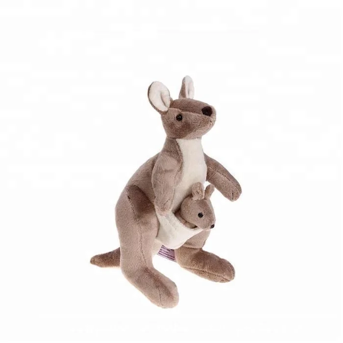 Custom 20cm Animal Toy,Cute Mini Australia Baby Kangaroo for Kids