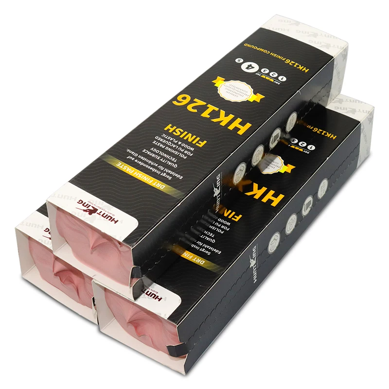 High Quality Acrylic  Stainless Steel Plastic Metal Polishing Paste Solid Purple Polishing Wax