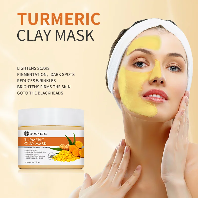 Anti Aging Anti Wrinkle Repair Brightening Skincare Rice Set Vegan Turmeric Lemon Sets Halal Facial Kit Skin Care Set