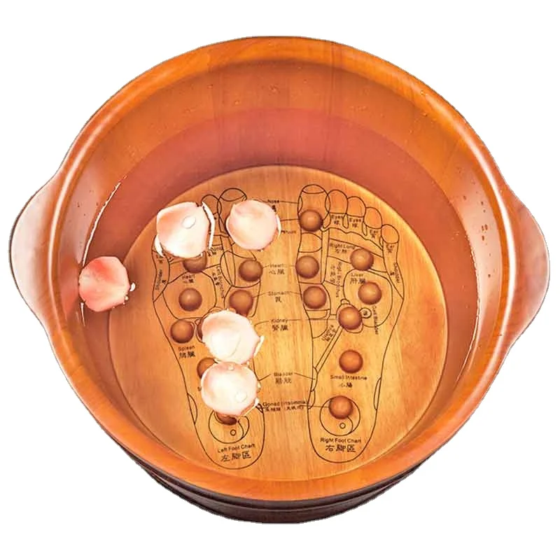 best quality wooden foot soaking basin with cheap price