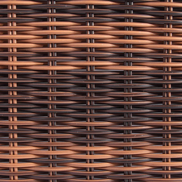 Garden Patio Furniture Outdoor Woven Synthetic Plastic Artificial Rattan Wicker Strips Pe Rattan Material