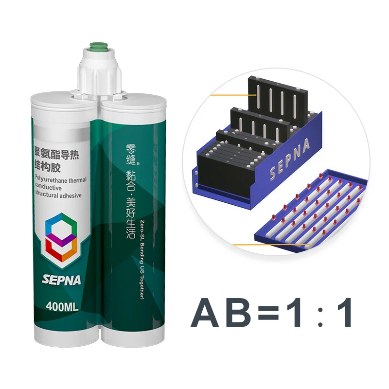 Thermally Conductive Removable Adhesive Silicone Free for New Energy Battery Pack Cooled Plate Gap Filler