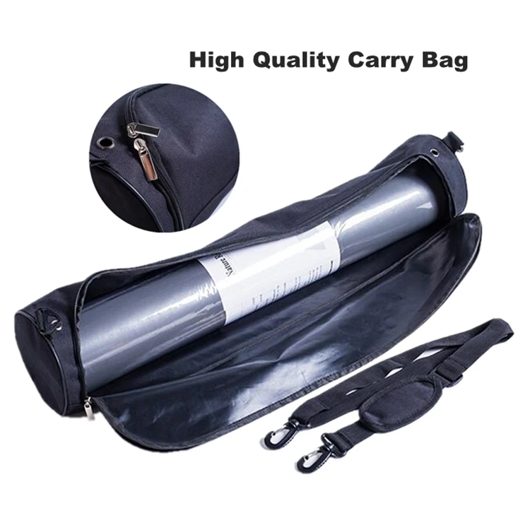 Amazon top seller dropship 5mm natural polyurethane leather pu rubber yoga mat for fitness