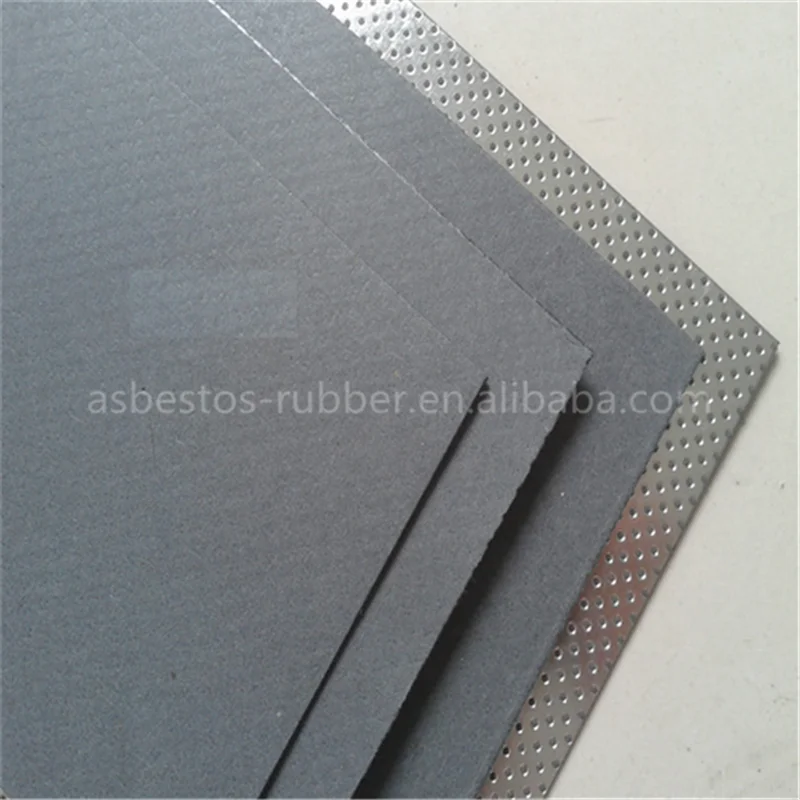With Graphite Steel Mesh Reinforced non asbestos Composite Sheet