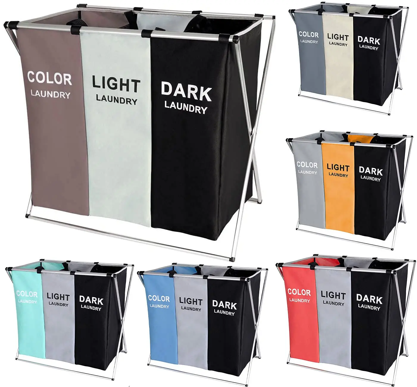 Foldable Laundry Basket Organizer For Dirty Clothes Large Capacity Laundry Hamper WaterProof Home Storage Bag Laundry Sorter