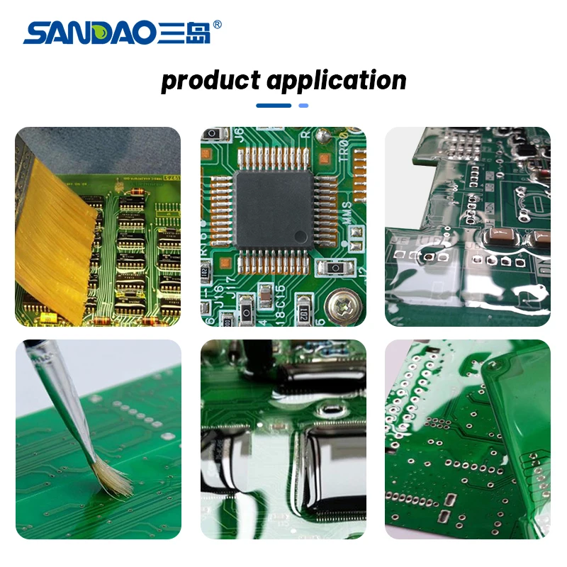 Factory Price SD3500 Circuit Board Electrical Insulation Silicone Waterproof Coating Adhesive