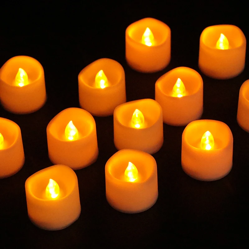Moving Wick Dancing Flame Flickering Led Candle Real Wax Moving Flame Pillar Candle With Timer Remote Control