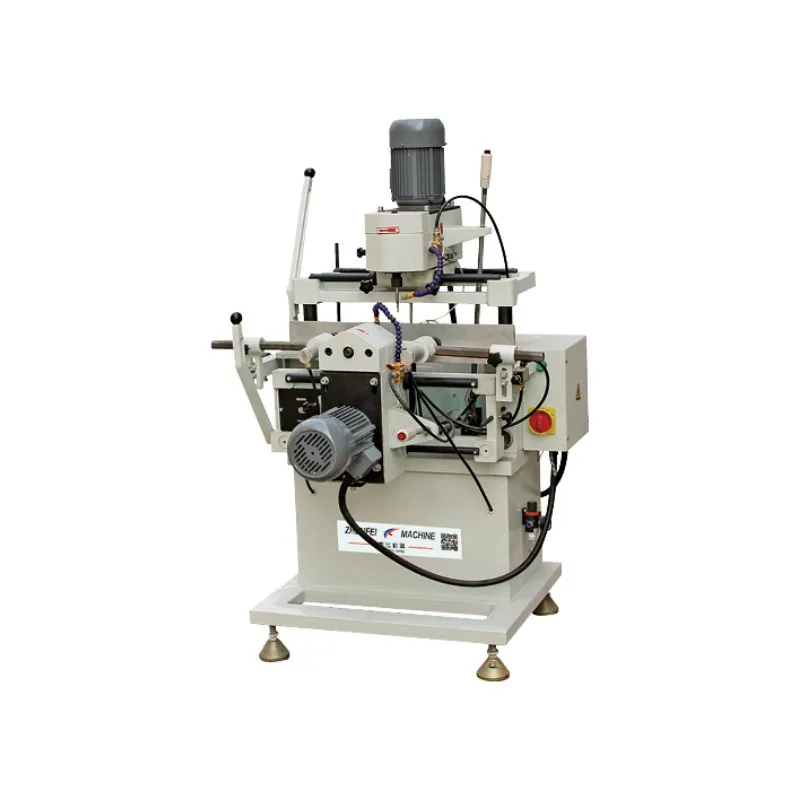 Double Heads PVC  Aluminum profile Window Door copy router And Drilling Machine