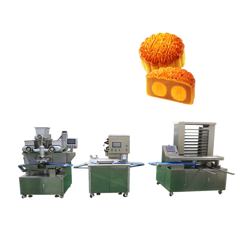 Commercial Automatic maamoul moon cake Forming  Making Machine Factory price making filling encrusting machine on sale UPPER