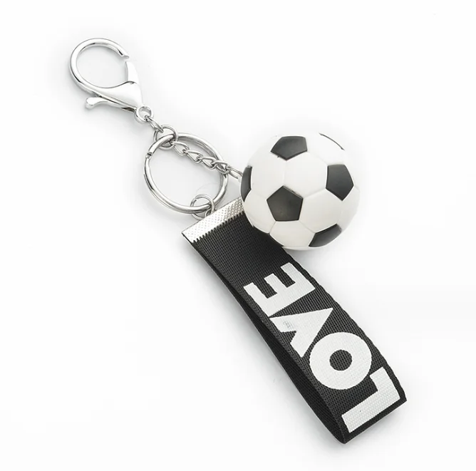 Football keychain for boys team sport for kids soccer key ring for men