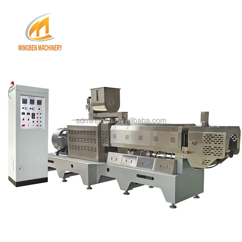 Hot Sales puffed core filled snack food processing line with pillow shape corn pop puff snack making machine 1 - 4 sets