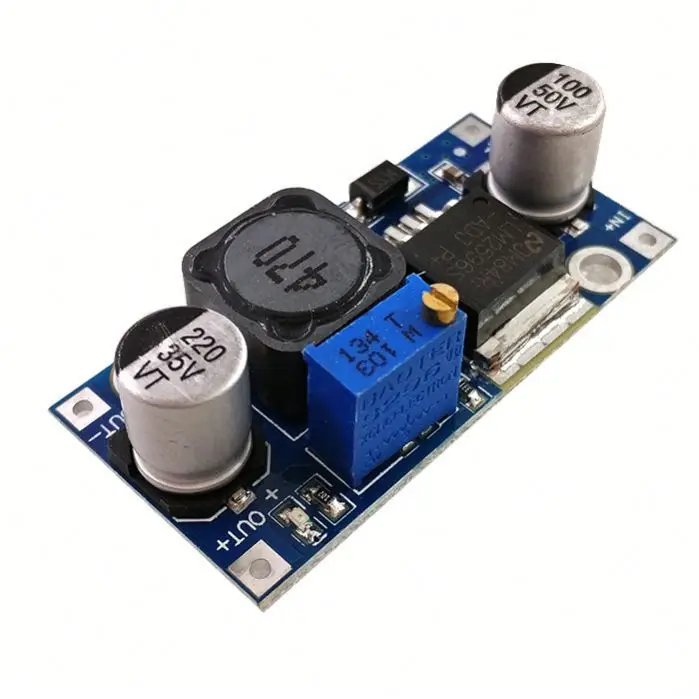 LM2596S DC-DC buck power module 3A Adjustable buck module Voltage regulator 24V to 12V 5V 3V LM2596