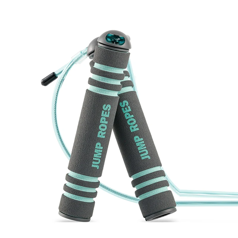 Fitness exercise can adjust jump rope aerobic training dual use jump rope