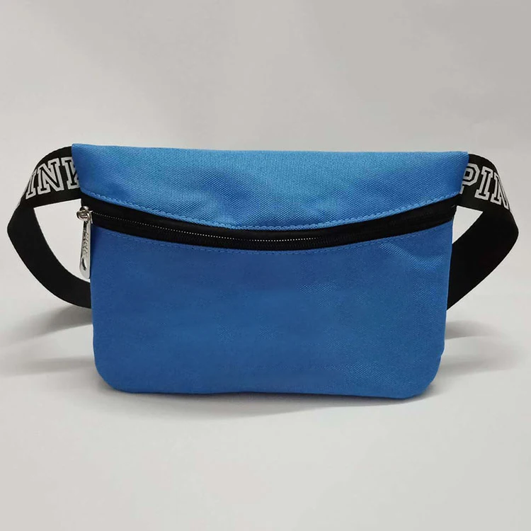 Oxford fabric portable envelope style pouch unisex waist pack durable polyester multi-color waist bag