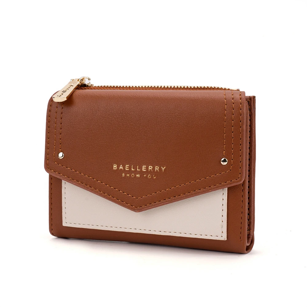 Women Wallet New Korean Style Short Fashion Girls Wholesale Small Square Bags Lady Design Purses For Females