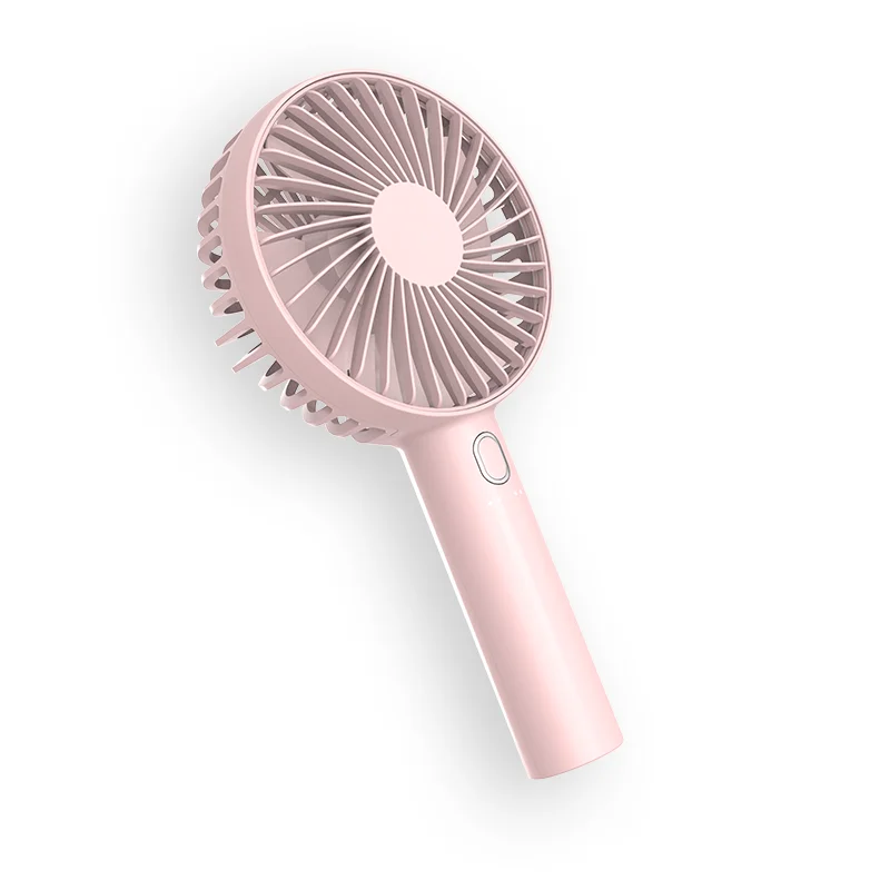 Durable Using Pocket Rechargeable Mini Usb Portable hand cordless small fan 4 Inch Handheld  Fan With Seat