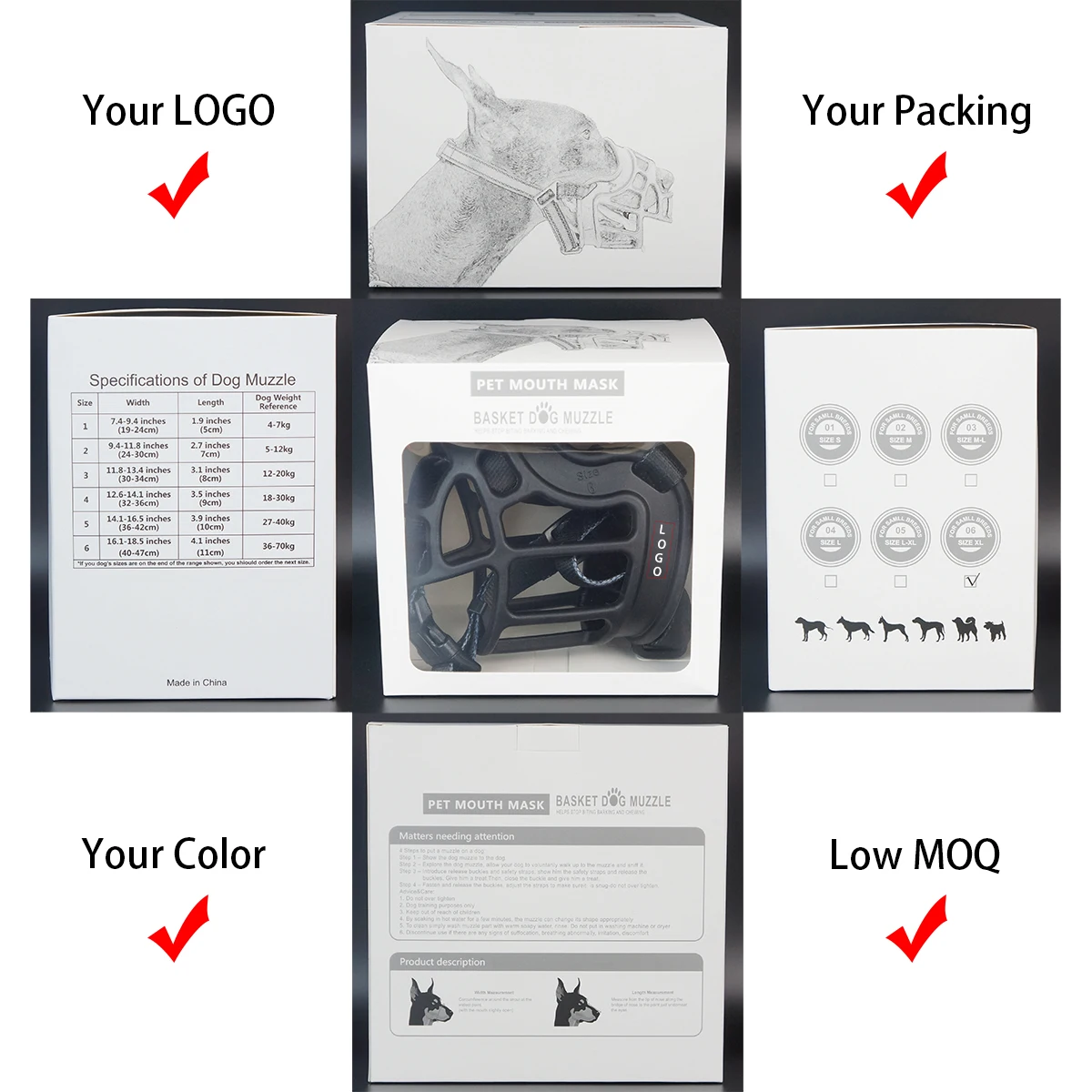 Anti bite baskerville ultra greyhound dog muzzle dogs design for large pet dog