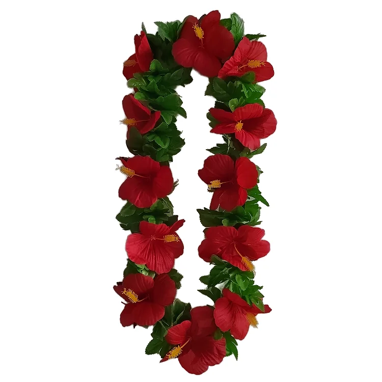 In stock Hawaii Gift Decorative Wreaths Hibiscus Flower Lei