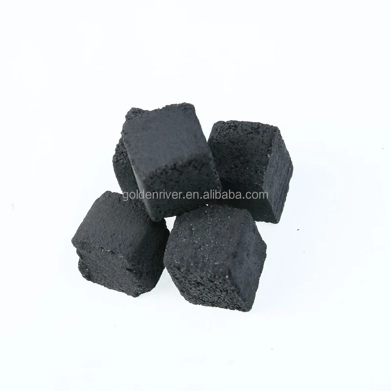 Wholesale good price 1kg Golden River coconut charcoal Black box 26mm
