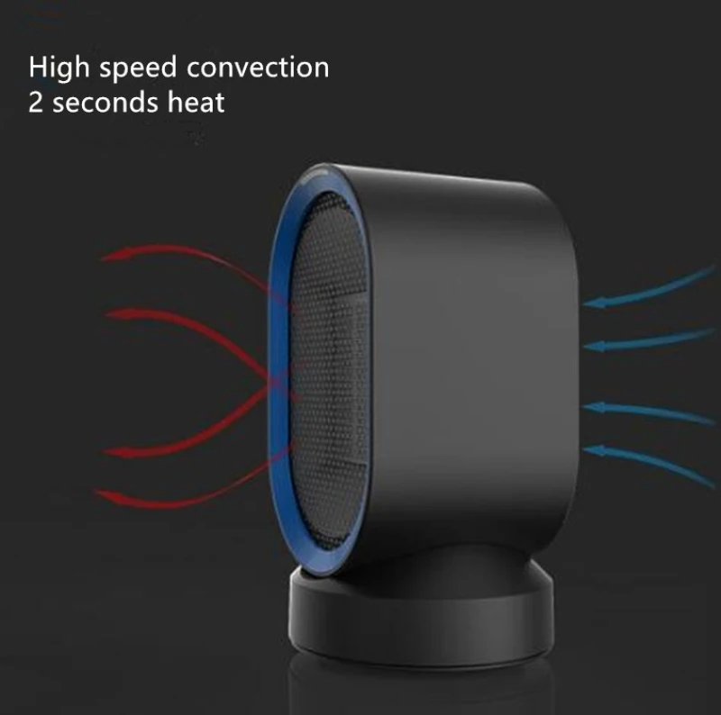 Portable Personal Small Solar Heater Home Mini Energy Saving Moving Head Desktop Electric National Standard