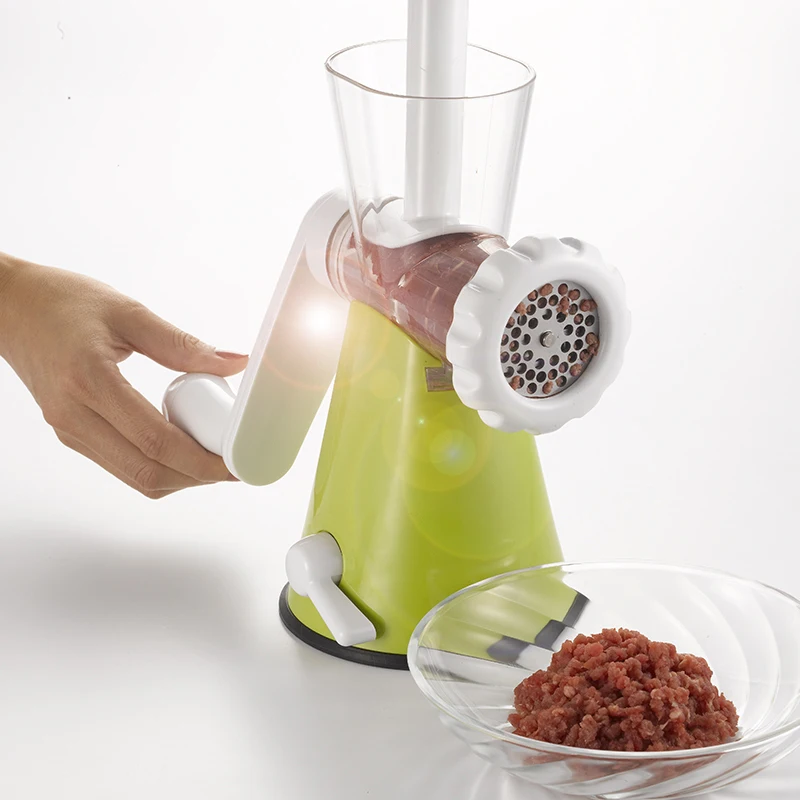 Worldwide Promotional Stainless Steel Simple Green Manual Cut Vegetable Tabletop Cookie Maker Mincer Machine