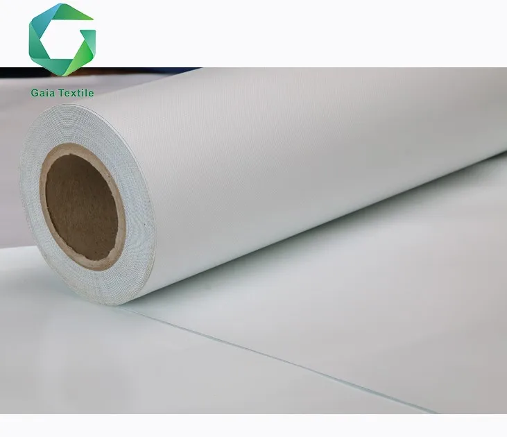 Gaia wholesale acrylic tarpaulin pvc coated waterproof stretch tent fabric for tensil membrane structure