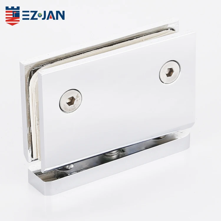 Factory hot sale  Stainless Steel Material Shower room accessories Sliver color 0 degree glass door Shower hinge