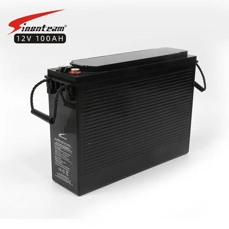 SMF VRLA Front Terminal AGM gel rechargeable storage battery 12V 100Ah