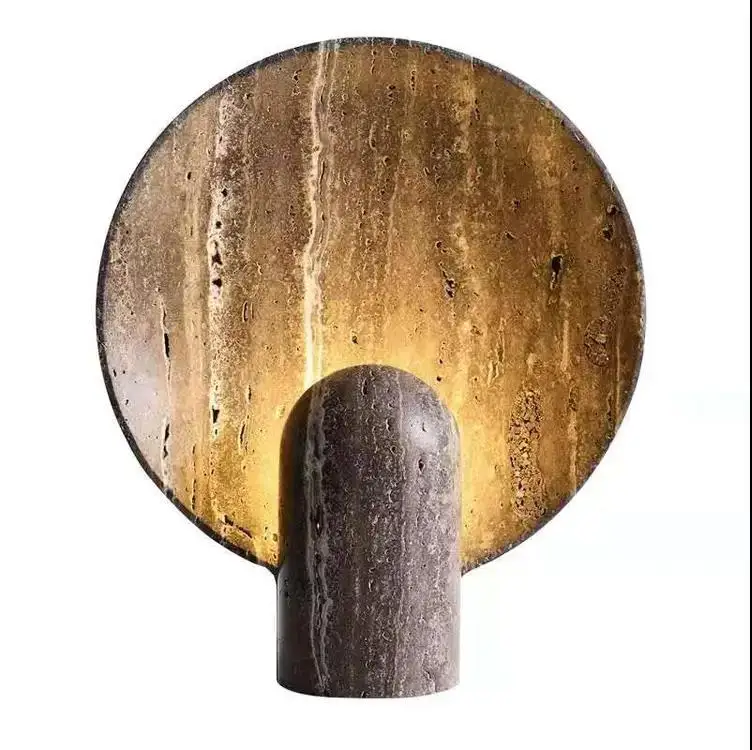 Decoration home Decor Bedroom Bedside Table  Light Antique Resin Home Decor Table Light Hotel Bedside
