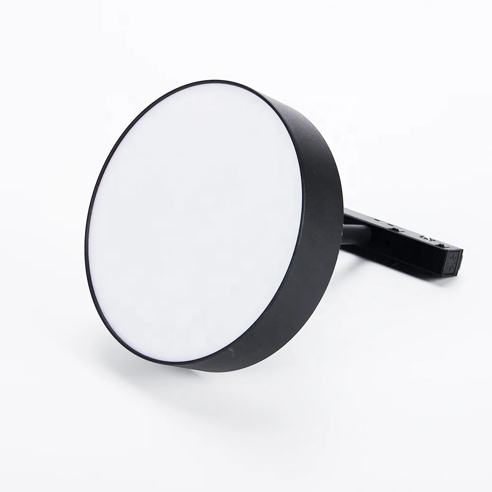 Modern style  round shape 10W 15W 24W magnetic led track light for indoor lighting