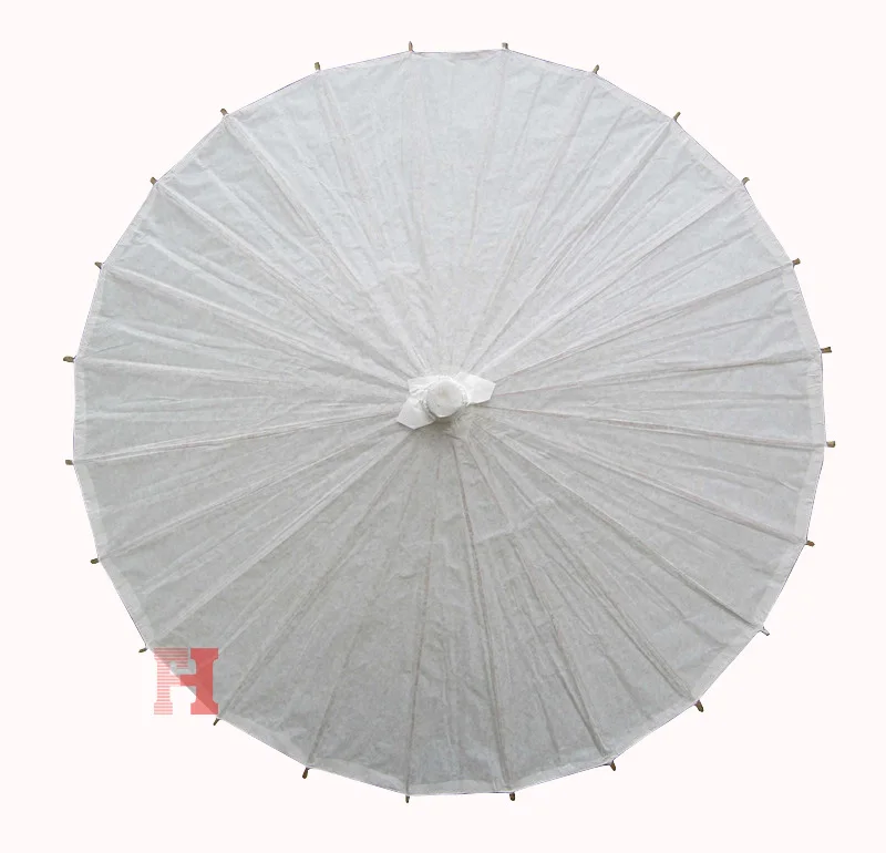 Bamboo Beautiful Diy Custom Handmade Oil Drawing Paper Umbrella For Decoration