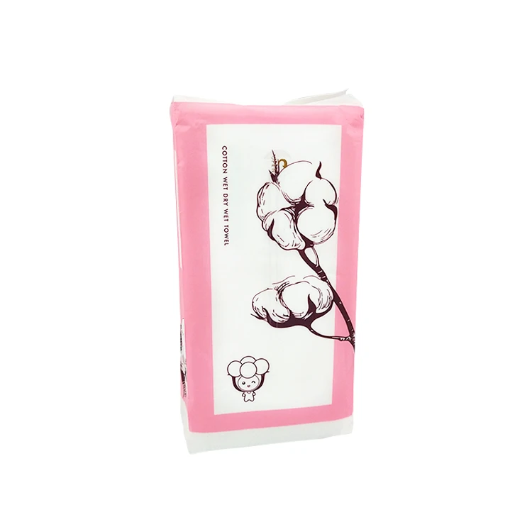 Mingyu 100% organic cotton eco-friendly non woven disposable face towel for human Skin