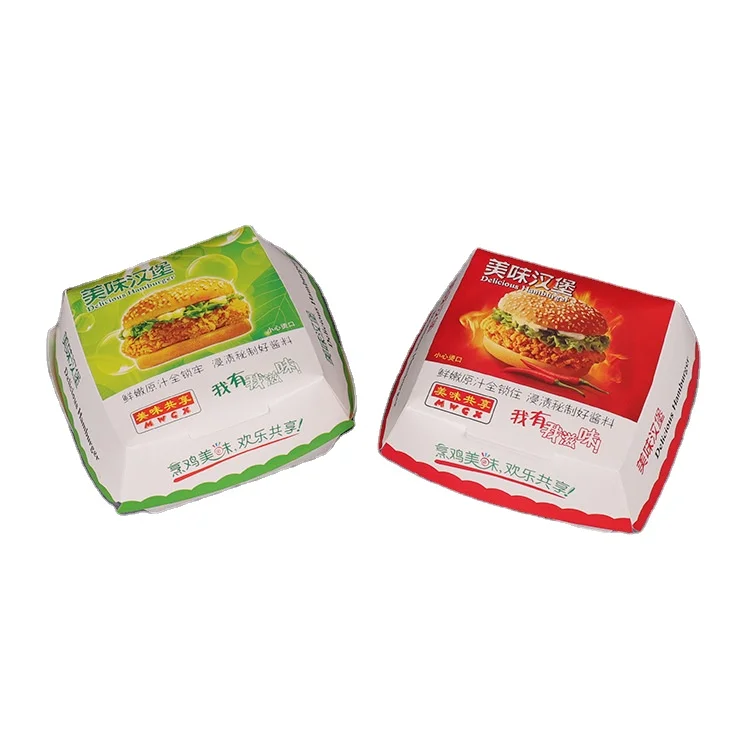 Burger Box Paper Custom Burger Box Paper Custom Printed Burger Boxes