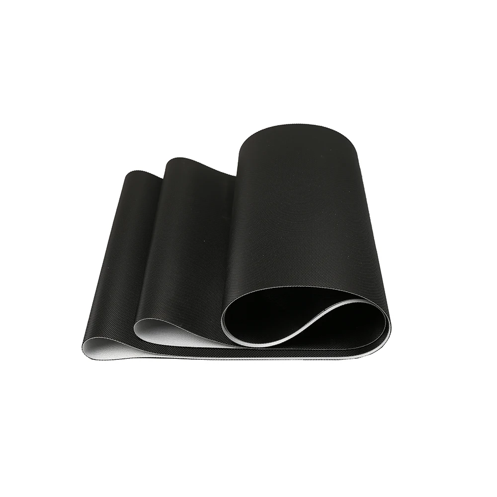 black Low Noise diamond pvc treadmill motor conveyor belt running walking treadmill conveyor belt Walking Machine Belt