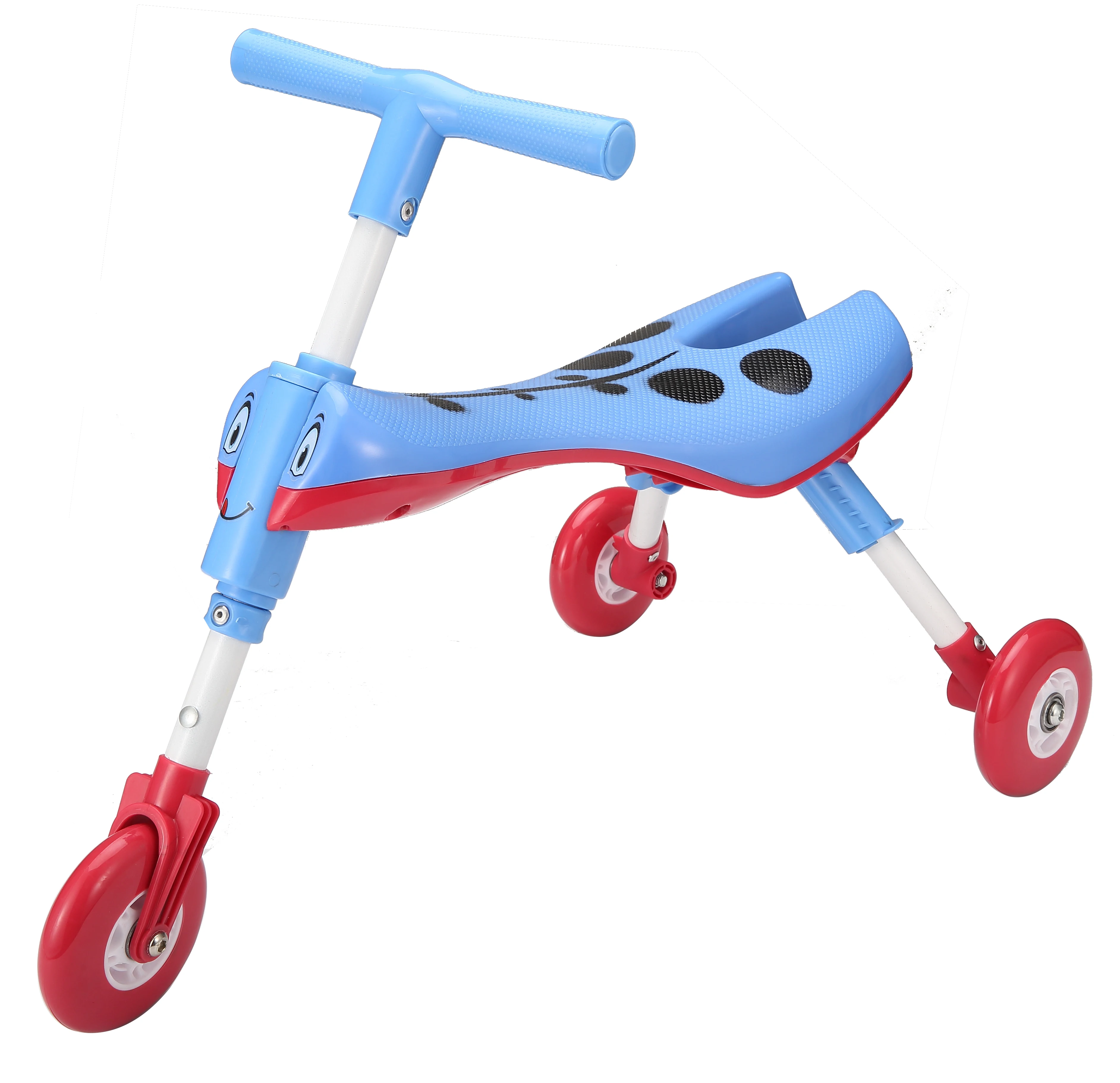 Hot Selling  Baby Walking Foldable Mini Bug Scuttle Scooter For Kids