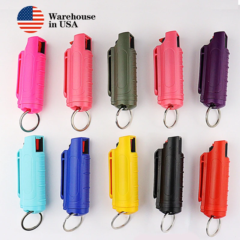 Custom Logo Self Defense Keychain Ladies Outdoor Self Defense Security Keychain Keychain Set
