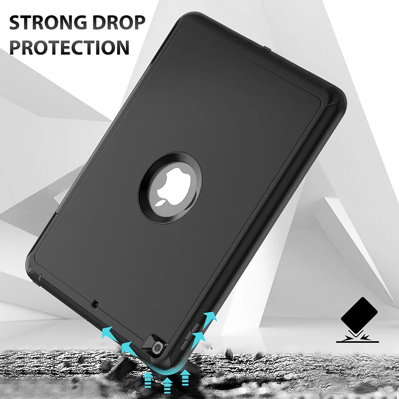 TPU bumper rugged shockproof case for iPad 10.2 inch 2021 iPad 10.2 9th Generation 2021 universal case