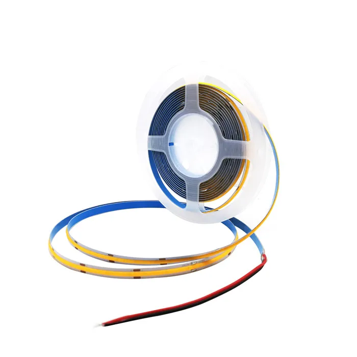 In Stocks CRI 90 480LED/M 24V 5M 3000K 4000K 6500K No Dots COB LED Strip Light for Bedroom