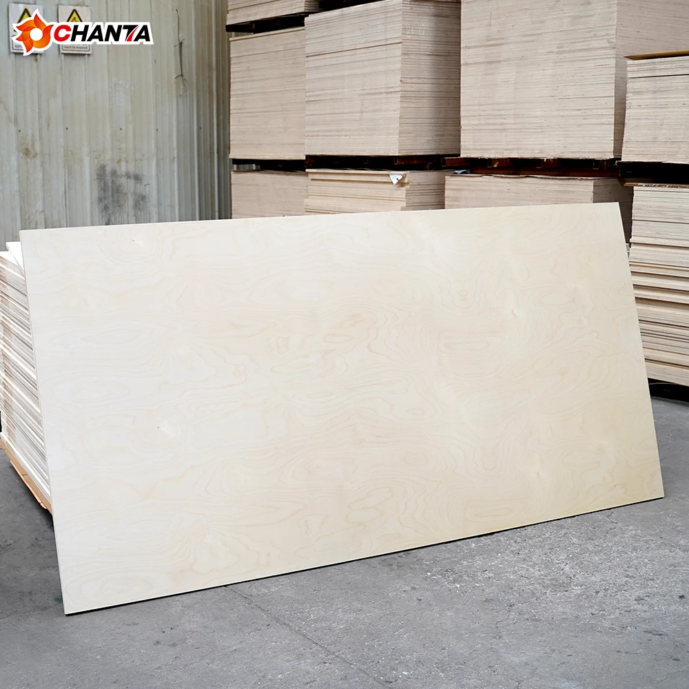 18mm 24mm 4*8 Ft Full Birch Plywood For Laser Cutting/cnc High Quality