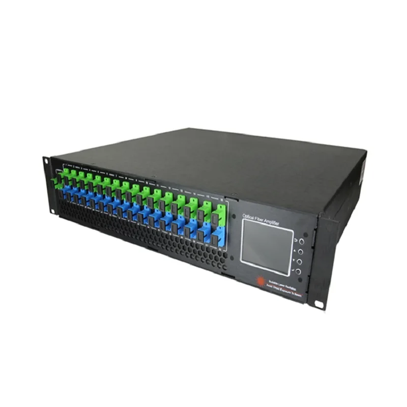  Высокомощный оптический усилитель GPON Fiber 16 портов 1550 нм CATV WDM EDFA цена 