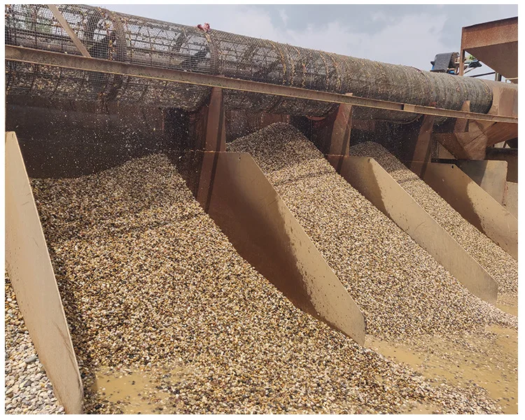 Stream Stone Building Exterior Materials Polishing Pebbles Cobble Small River Stone Mixed Color Black Pebble For Filter Material