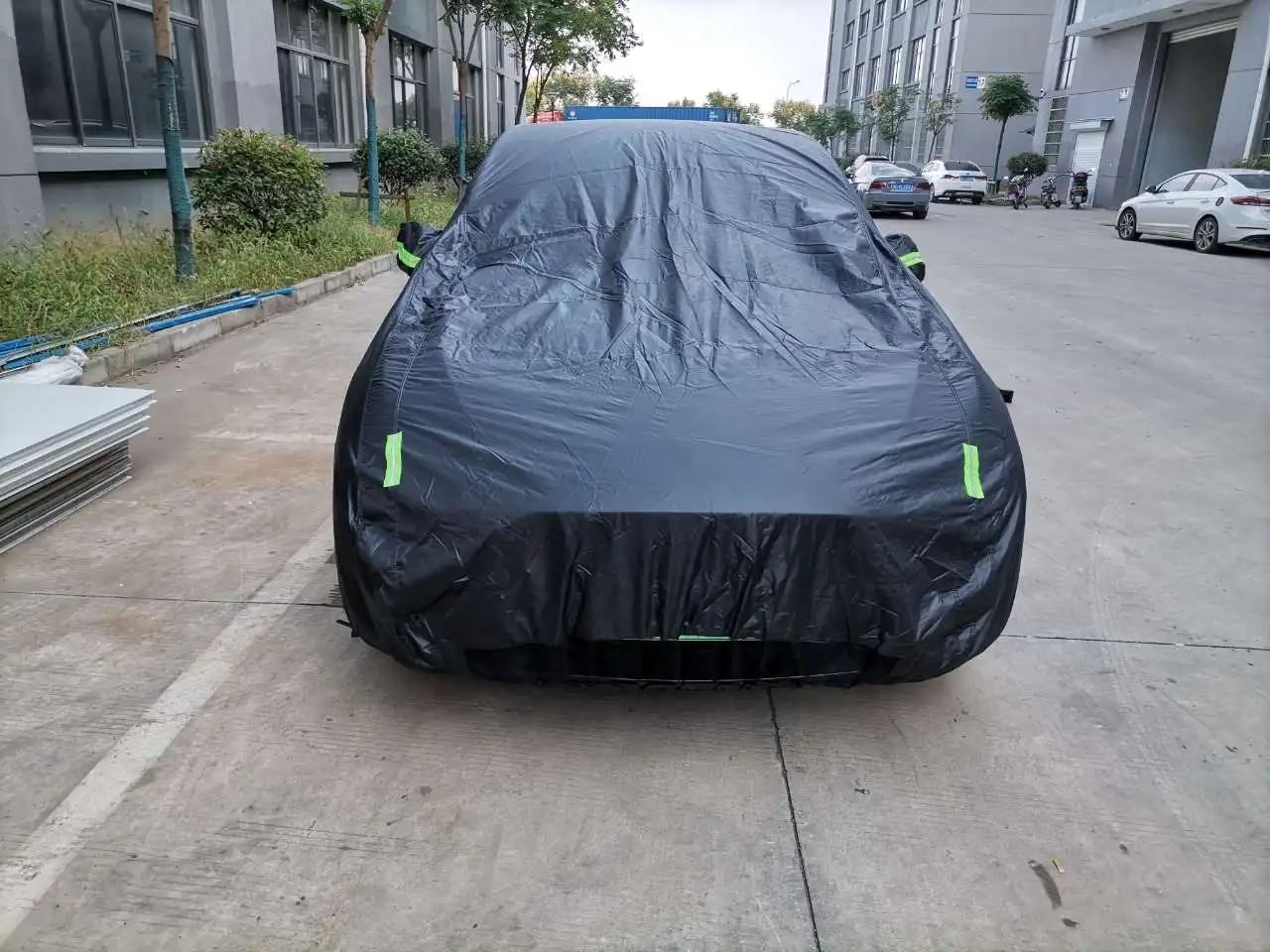 Автомобильный чехол для Tesla Model 3 с вентилируемым сетчатым отверстием для порта заряда