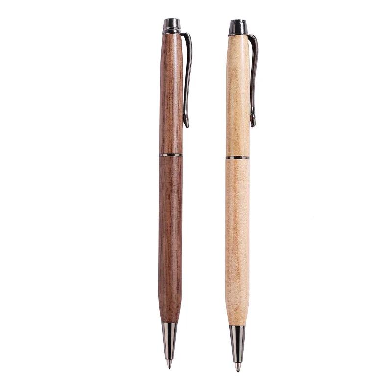 Wholesale Environmental Protection Wood Ball Point Pen Luxury Pens With Custom Logo