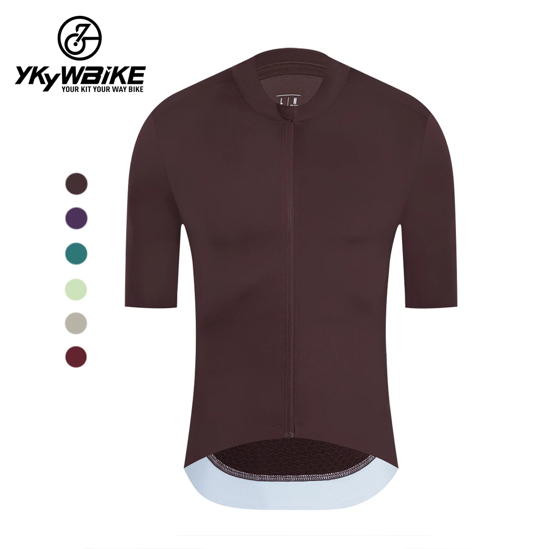 YKYWBIKE 2021 Cycling Clothing Man Mountain Bike Clothing Quick-Dry Racing MTB Cycling Jersey