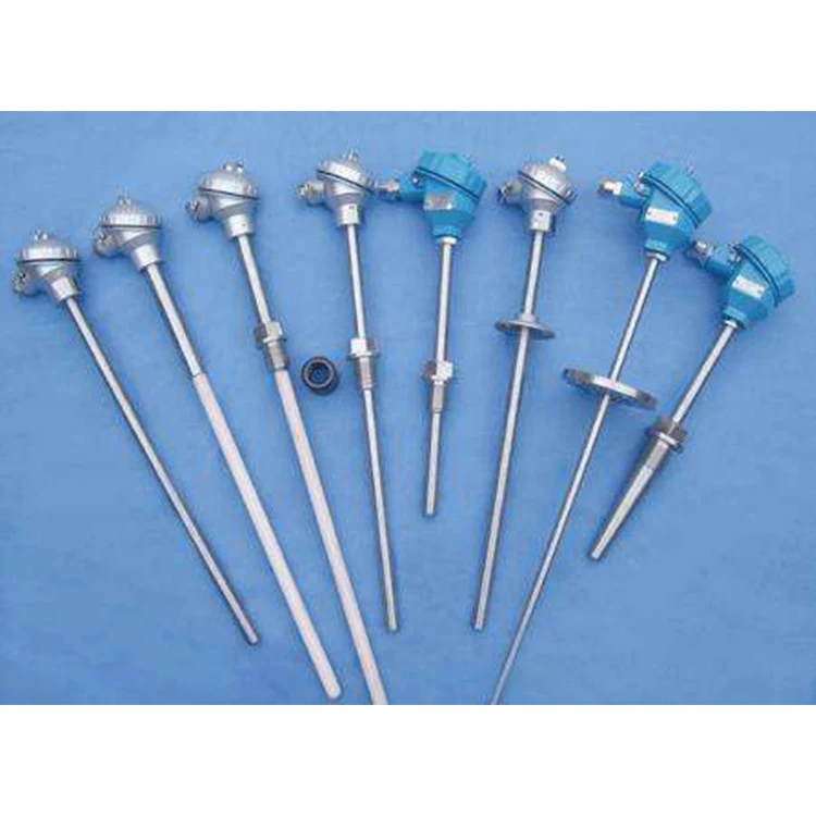 
4-20MA/0-5VDC/0-10VDC/485 output thermowell thermocouple k-type Integrated temperature sensor 