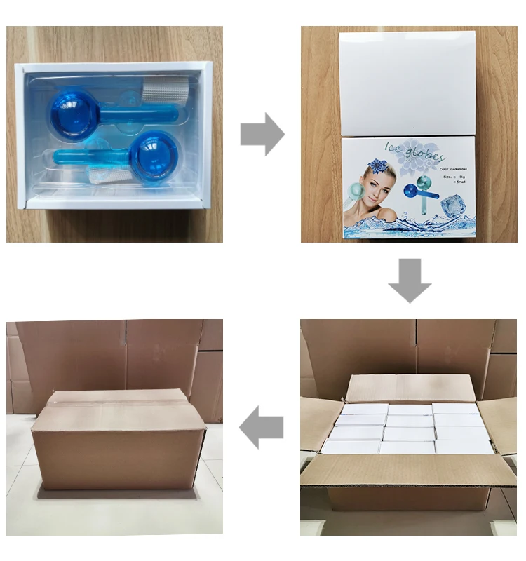 Волшебный Блестящий массажер для лица Guangdong, стеклянные шарики для ухода за кожей, гель для холодного лица, шарики для пластической хирургии лица