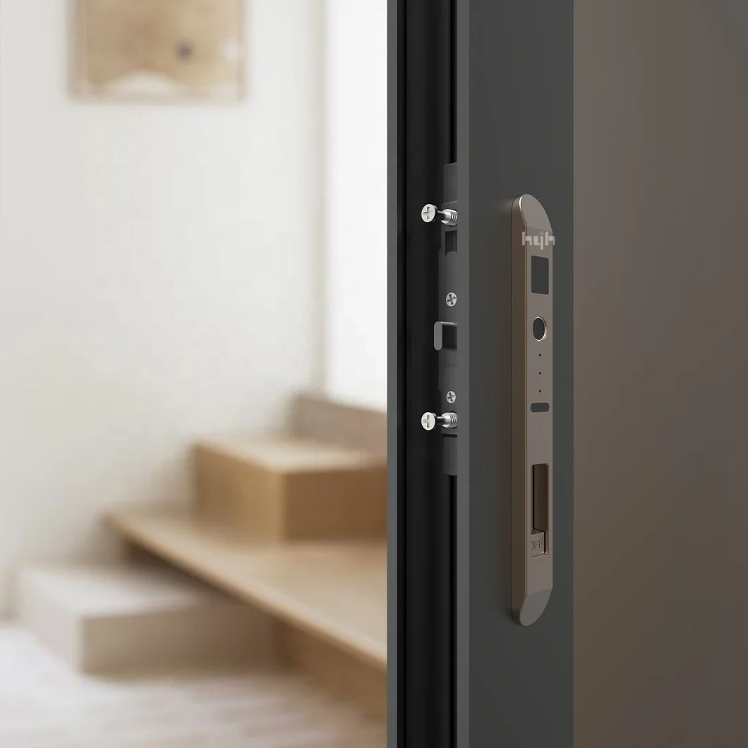 Guangdong-hyh hardware High Security Electronic Smart Fingerprint Tuya App Window and Sliding Door Smart Lock For Office